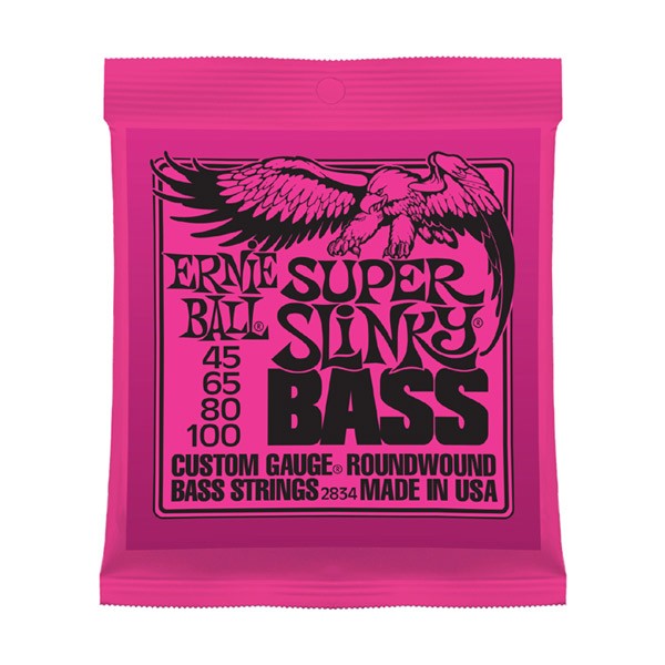 Ernie Ball2834(ロングスケール・ニッケル弦)