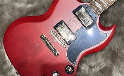 【エレキギター】Epiphone 1961 Les Paul SG Standard Aged Sixties Cherry【展示中】