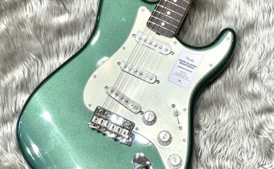 【エレキギター】Fender 2023 Collection MIJ Traditional 60s Stratocaster Aged Sherwood Green Metallic【展示中】