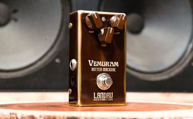 【新商品 / エフェクター・ディストーション】VEMURAM Butter Machine【2023年10月1日(日)発売予定】