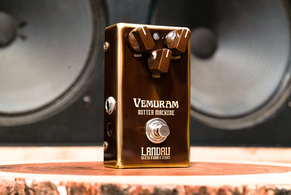 新商品 / エフェクター・ディストーション】VEMURAM Butter Machine 