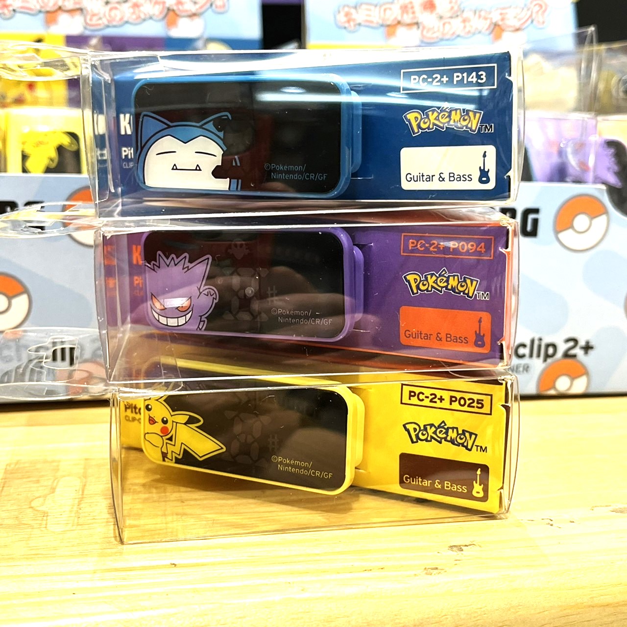 定番クリップチューナーのポケモンコラボモデルです！今年は3種類の展開です🐭⚡ CONTENTSラインナップPC-2＋ 紹介動画PC-2＋ 商品紹介スペックお問い合わせラインナップ PC-2＋ 紹介動画 PC-2＋ 商品紹介 大幅にアップデートしたディスプレイ部 細かな表示解像度を誇るLEDメーター  […]