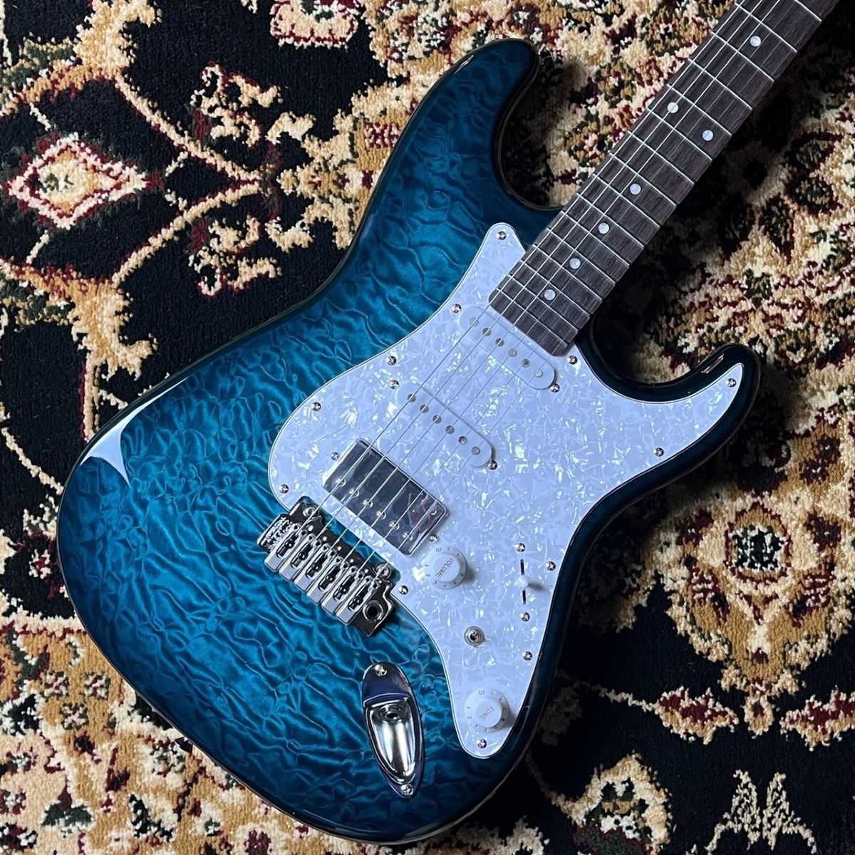 【HISTORY】30周年記念モデルHST/SSH-Perf/QM【Dark Blue Burst】