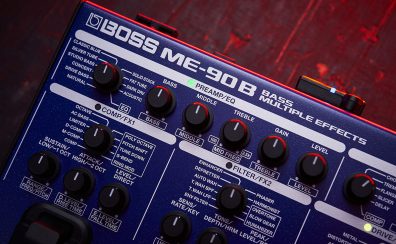 【ベースマルチエフェクター】「BOSS ME-90B」取り扱っています！