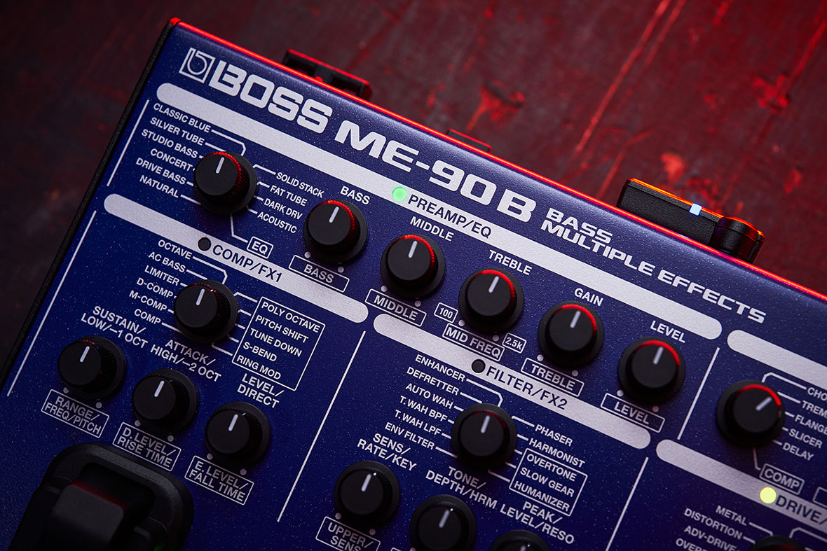ベースマルチエフェクター】「BOSS ME-90B」取り扱っています