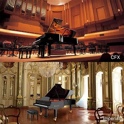 ヤマハCFX、ベーゼンドルファーインペリアル
