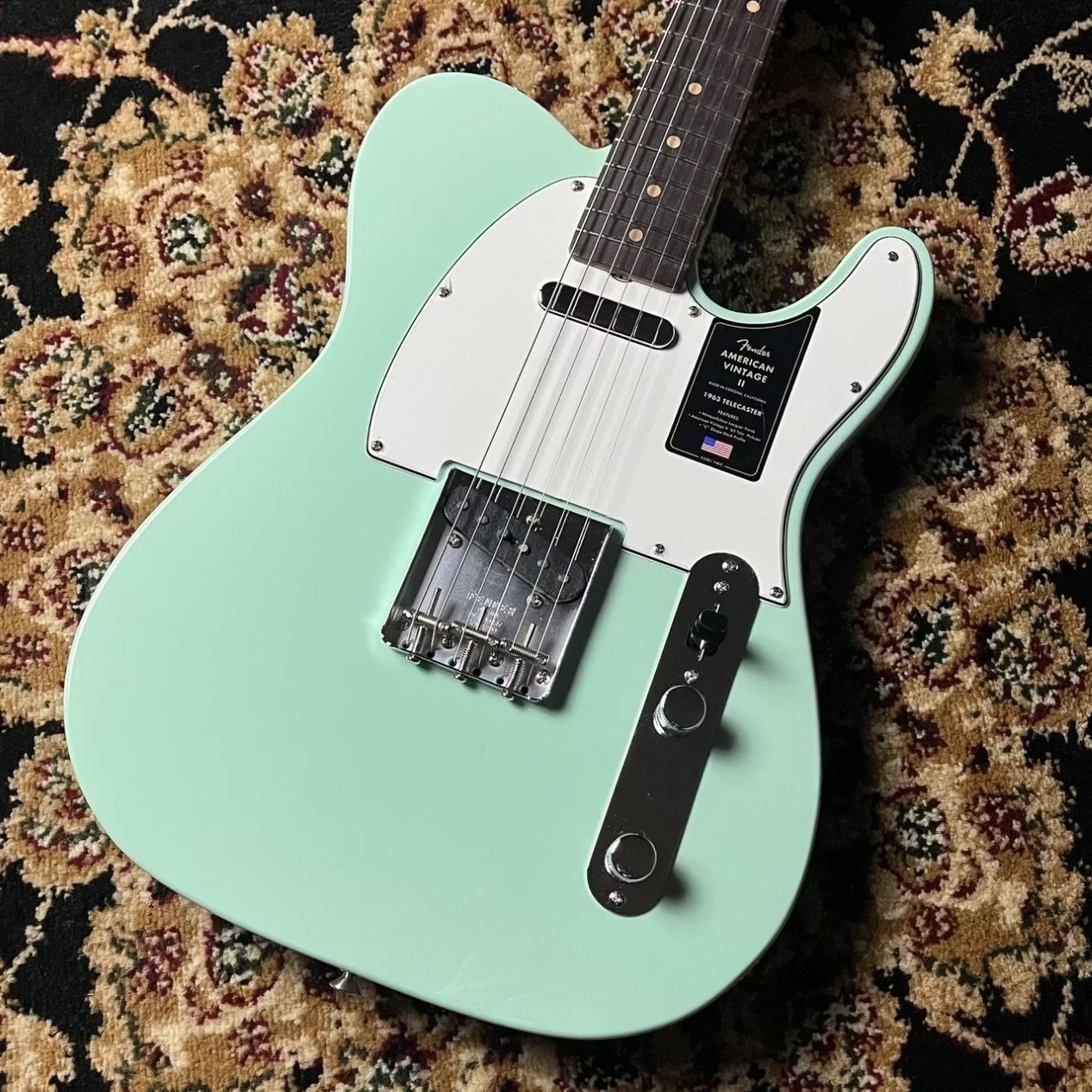 FenderAmerican Vintage II 1963 Telecaster Surf Green