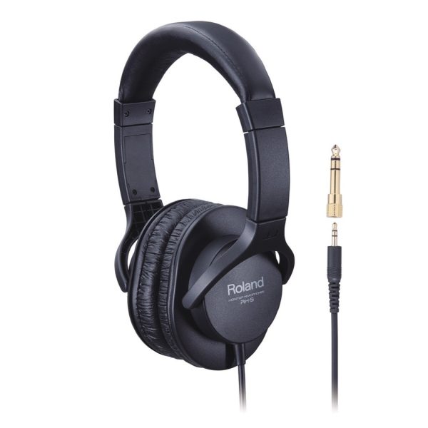 【ヘッドホン】RH-5<br />
電子楽器演奏に最適なモニター・ヘッドホン。<br />
本格的な大型ハウジングに高性能ドライバーを搭載し、高音質かつベストな装着感を実現。<br />
楽器練習からオーディオ・リスニングまで、快適にお楽しみいただけます。<br />
<br />
¥6,600(税込)