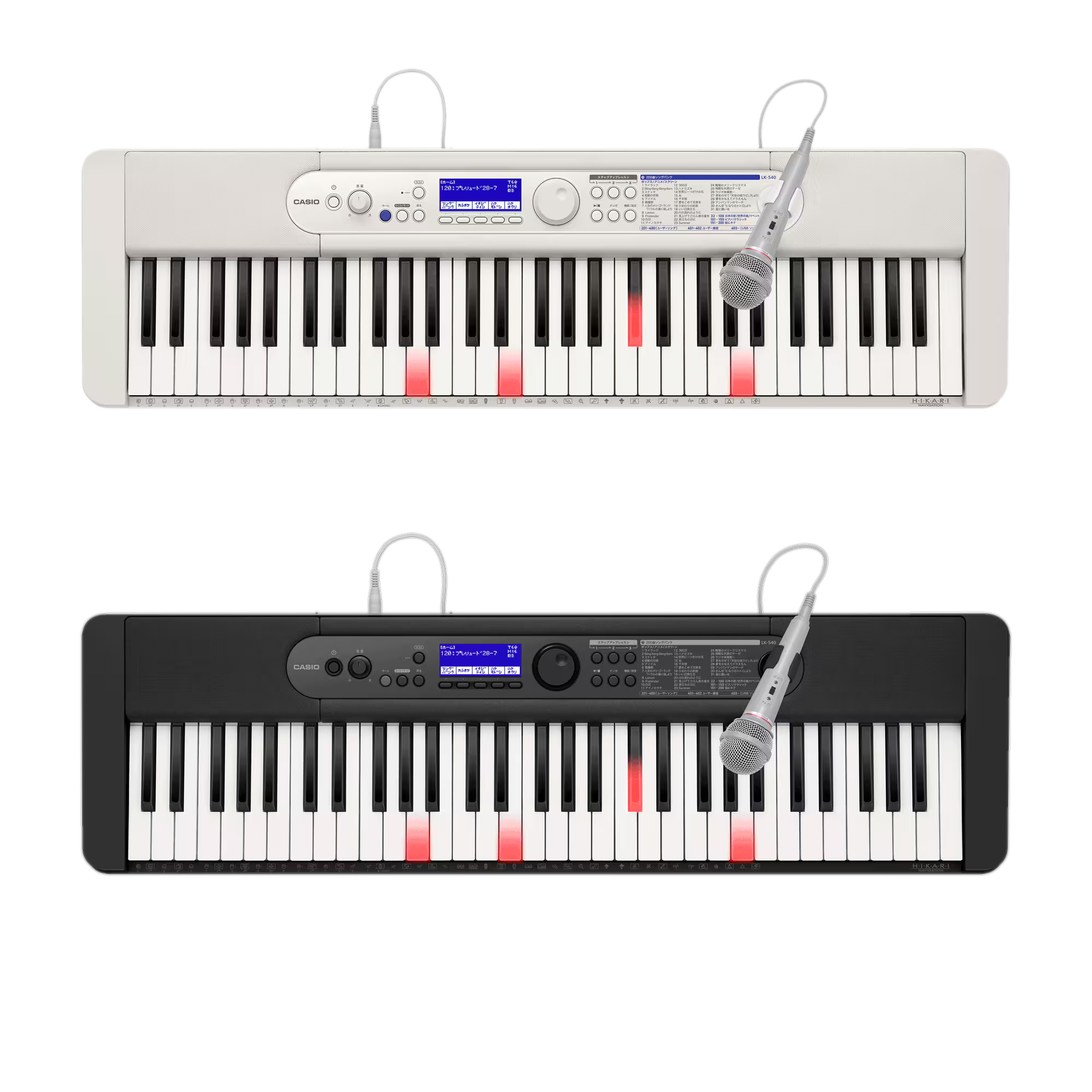 CASIO Casiotone 光ナビゲーションキーボードLK-540