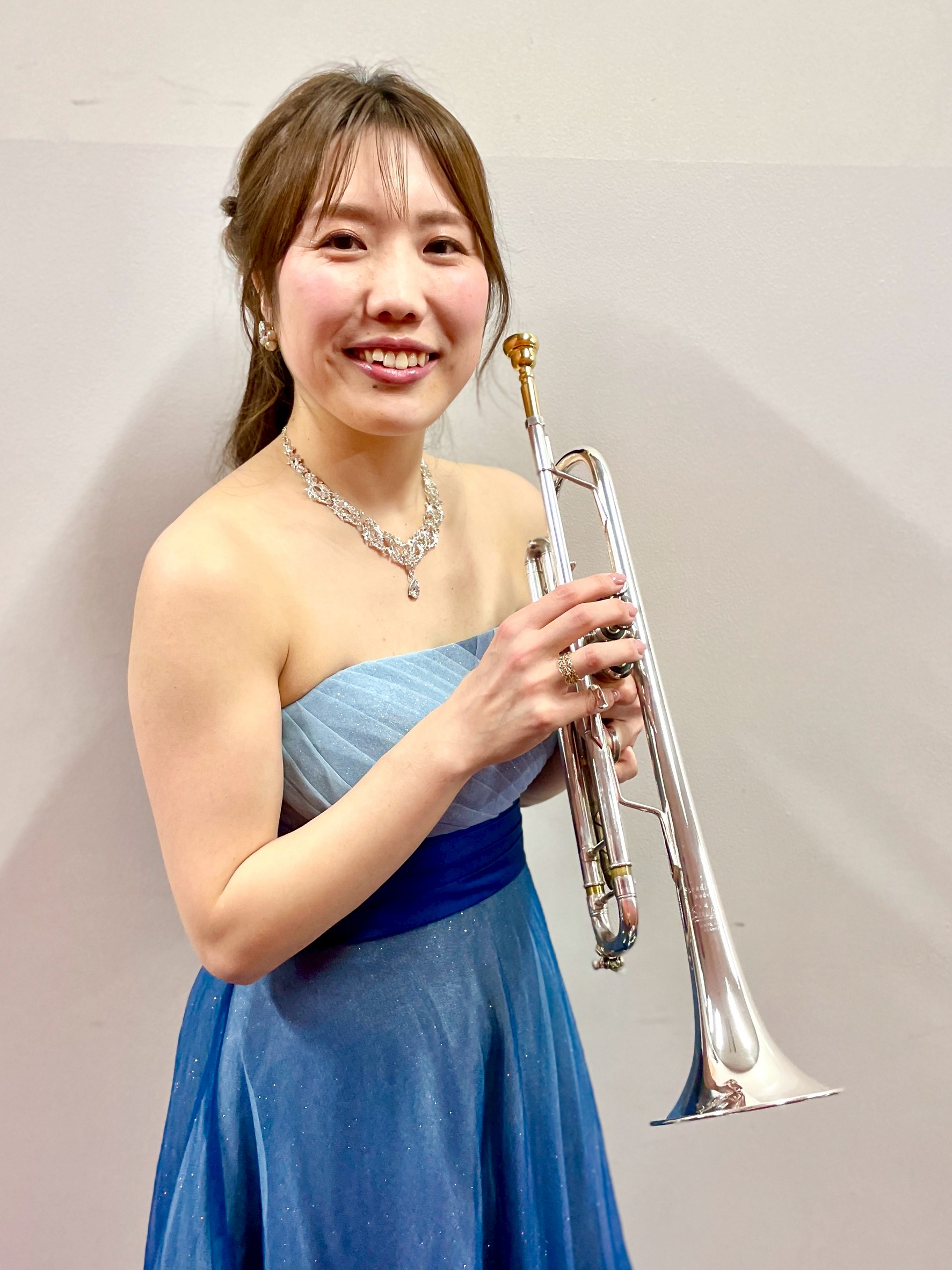 トランペット奏者安部 志穂里(あべ しおり)