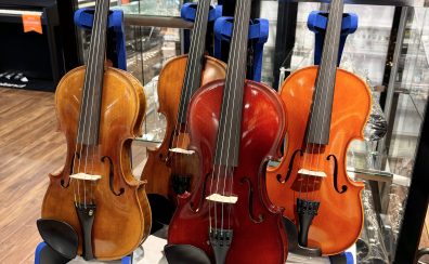 【弦楽器】バイオリン|展示ラインナップのご紹介