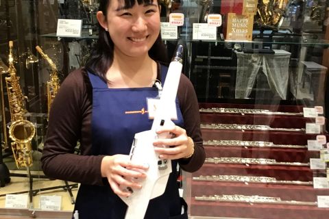スタッフ写真 管楽器 河合 祐花