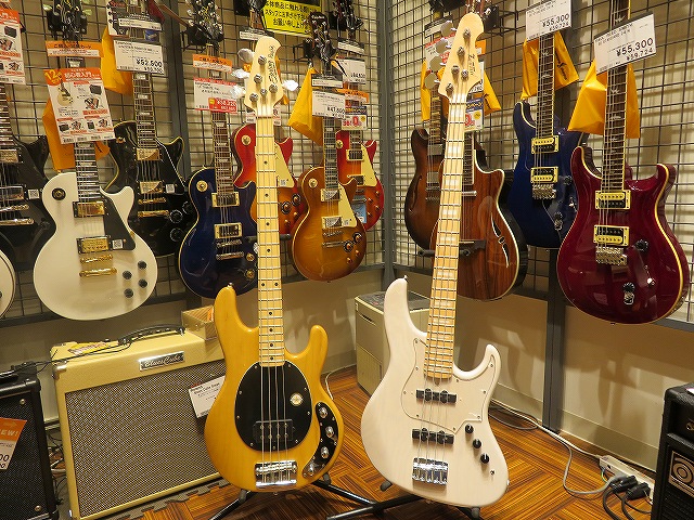 【入荷情報】ATELIER Z/Beta4Standard/M & STERING by MUSICMAN/Ray34/M　~エレキベース~