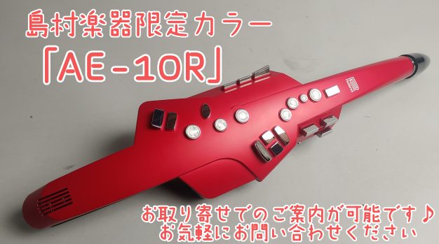 大人気の電子管楽器[!!「エアロフォン」!!]。]]2020年4月2日（金）から[!!数量限定!!]で、[!!島村楽器限定カラー!!]の新色が登場しました。]] **エアロフォン　AE-10R |*メーカー|*型番|*価格（税込）|*セール価格(税込)| |Roland|AE-10R|￥85,800 […]