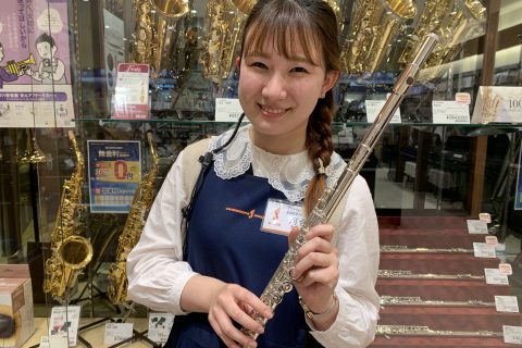 スタッフ写真 音楽教室アドバイザー、管楽器アドバイザー 河合 祐花