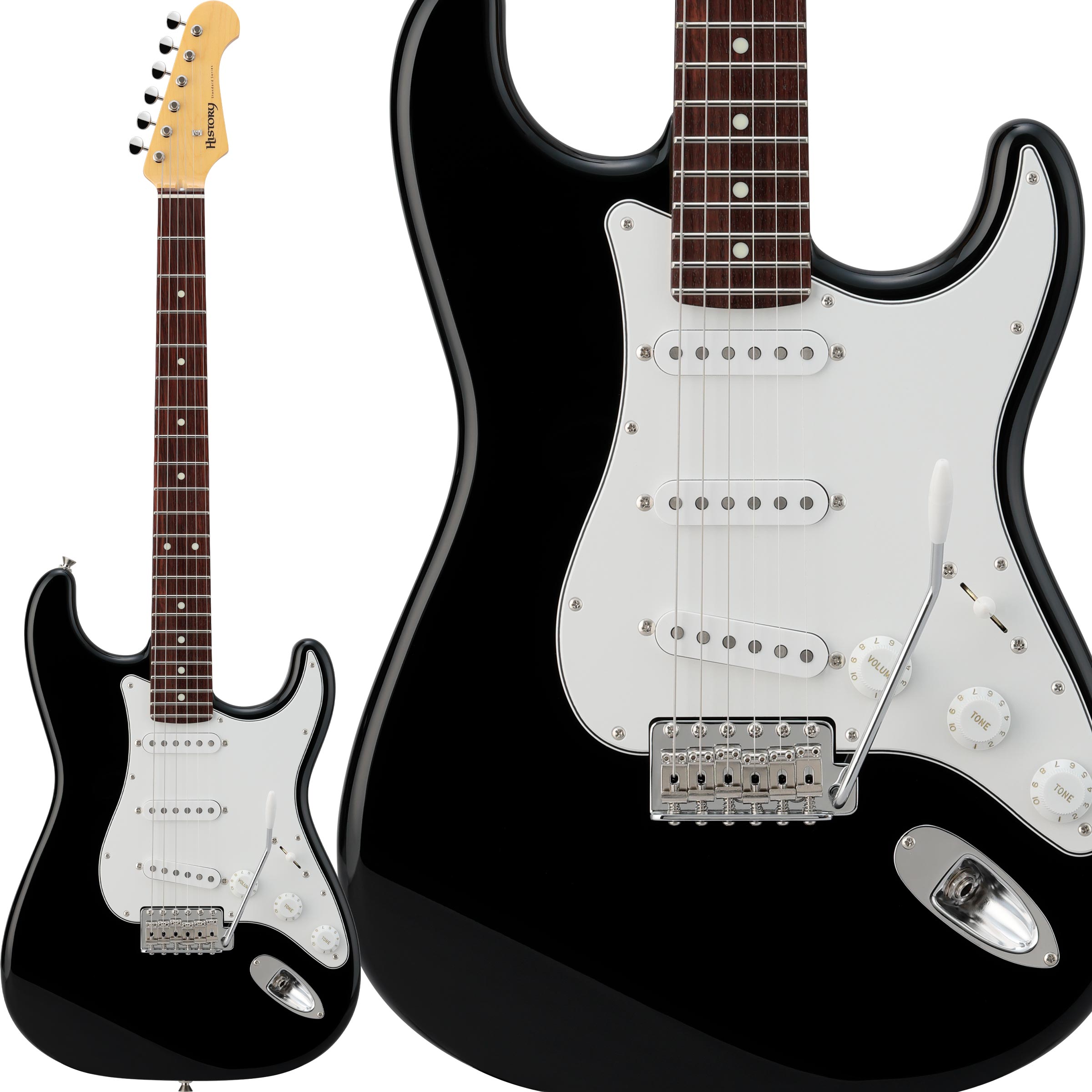 エレキギターHISTORY HST-Standard2 BLK