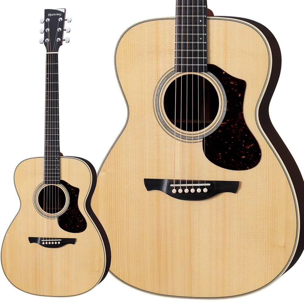 アコースティックギターHISTORY NT-S3 Vintage Natural