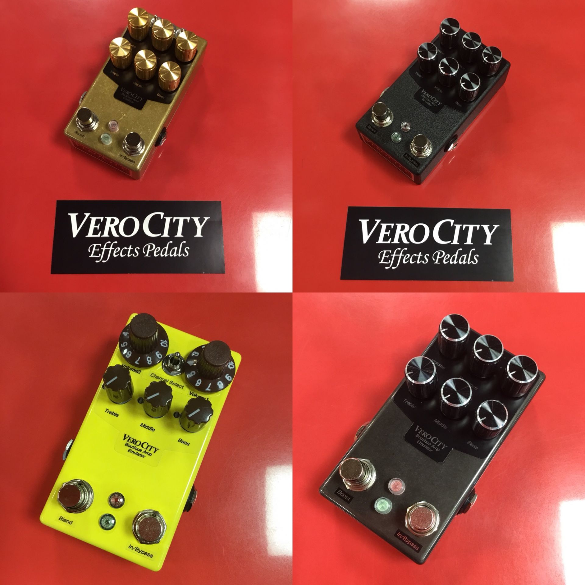 話題のVero city effects pedals入荷致しました！