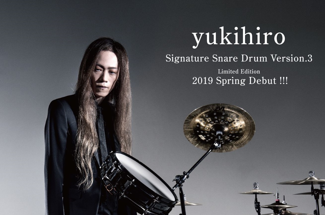 yukihiro(L'Arc~en~Ciel)シグネイチャースネア発売!!!|島村