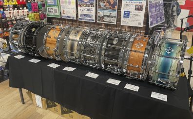 DIXON・MEINL スネア・シンバルフェア開催中！