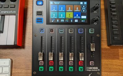 お手軽高品質ストリーミングミキサー【BOSS Gigcaster5】入荷しました。