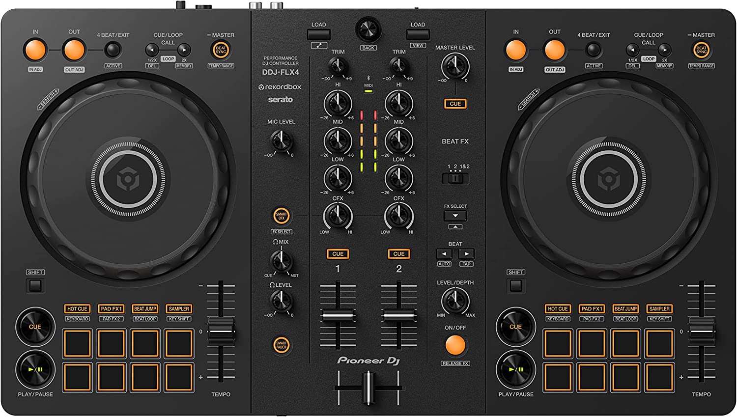 DJコントローラーPioneer DDJ-FLX4