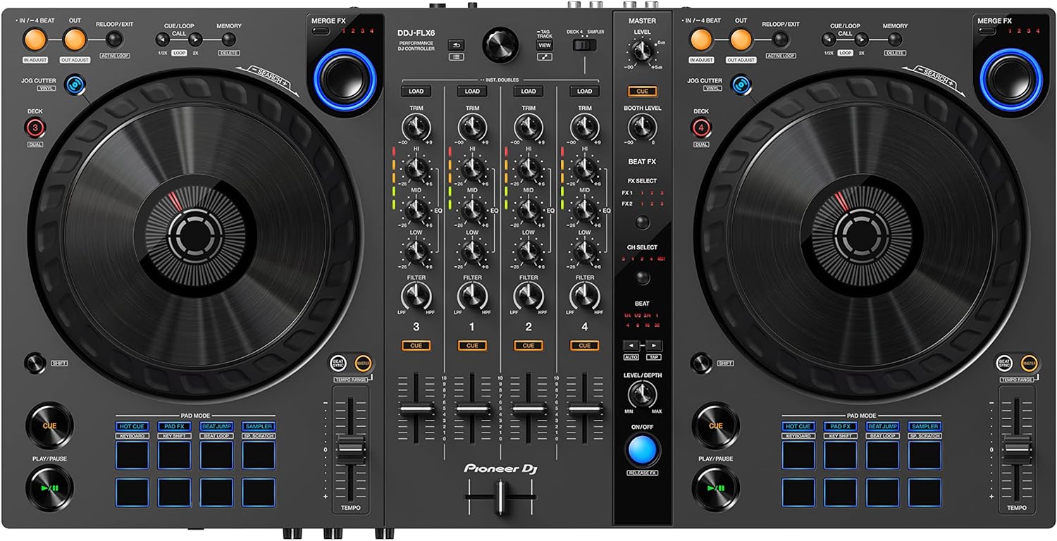 DJコントローラーPioneer DDJ-FLX6-GT