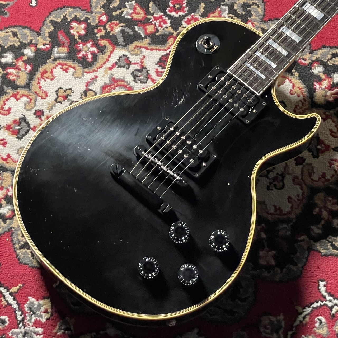 Gibson CUSTOM SHOPKirk Hammett 1989 Les Paul Custom Ebony Murphy Lab Aged 【thank you sold out!!】