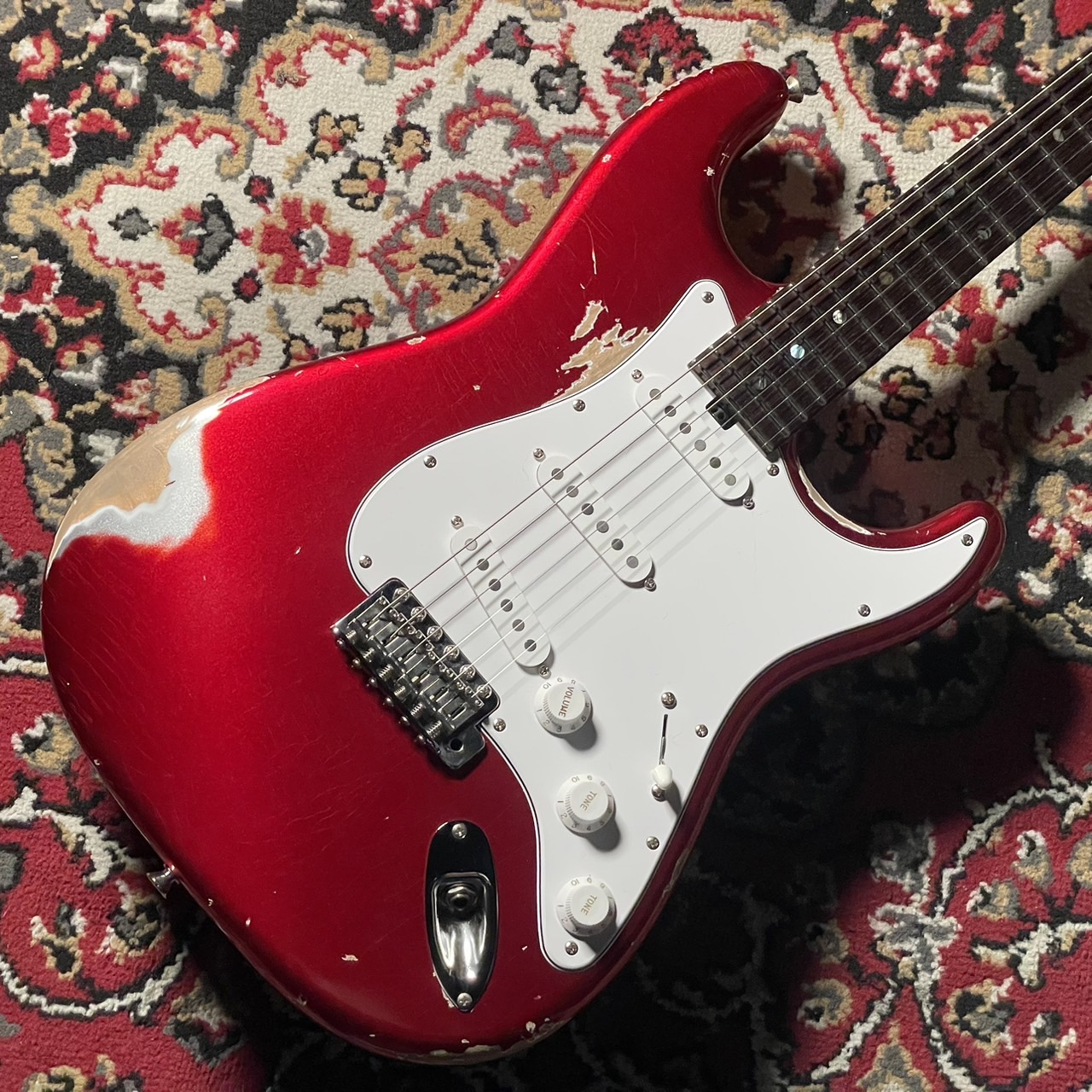 Red House GuitarsGeneral S/SSS Candy Apple Red