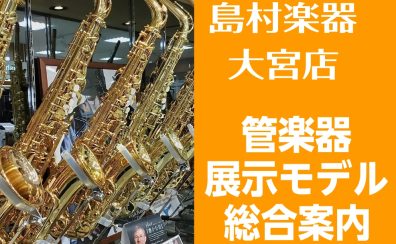 【管楽器総合案内】埼玉、大宮で管楽器をお探しの方！入門機からお選び頂けます！各種メーカー展示ございます！