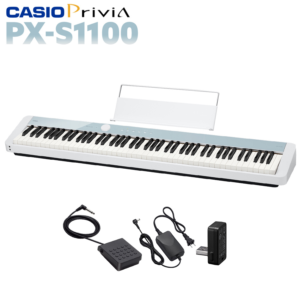 CASIO(カシオ)/電子ピアノ：卓上タイプPX-S1100（限定カラー：CB）