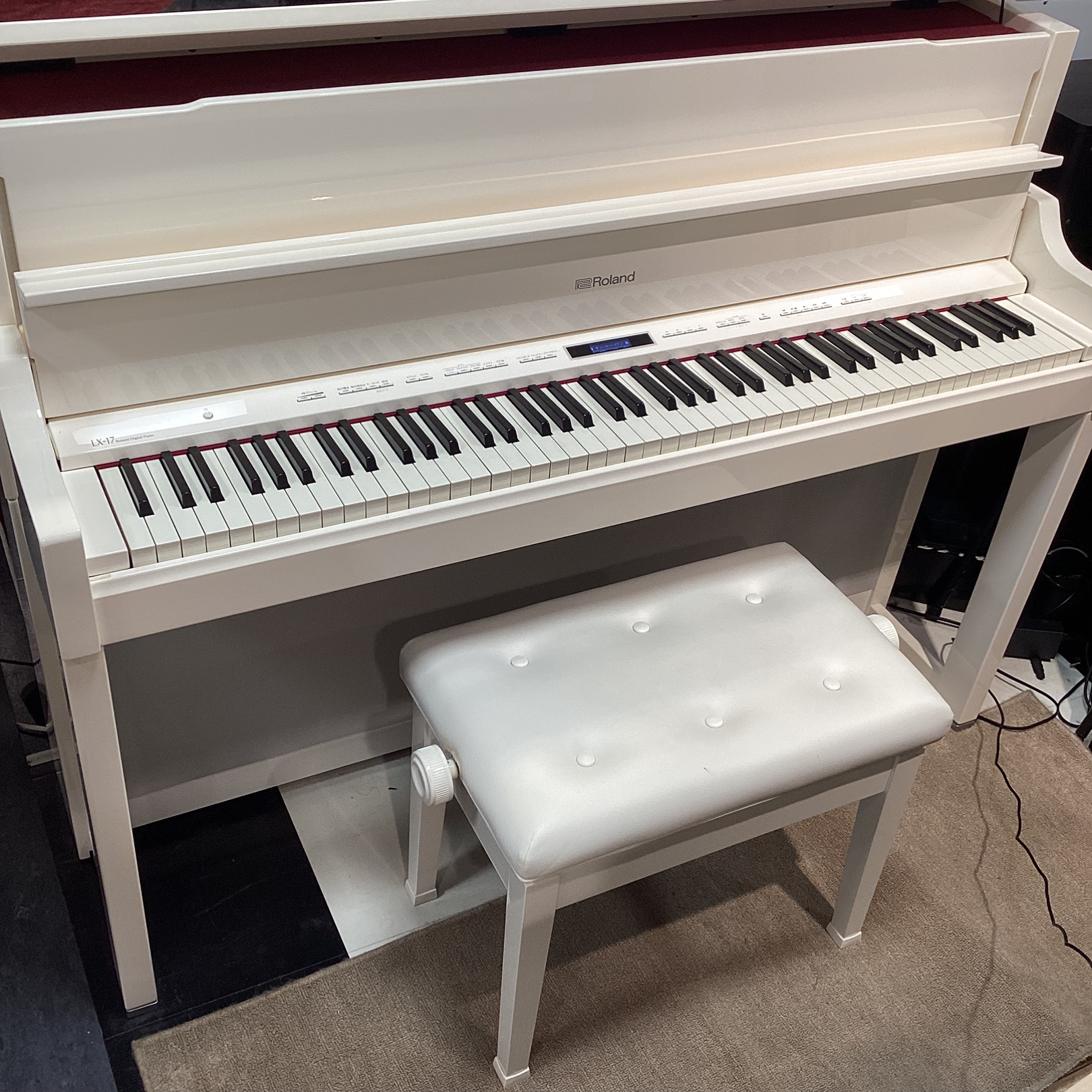 Roland（ローランド）/中古電子ピアノLX-17（PWS/白鏡面仕上げ）/2018年製