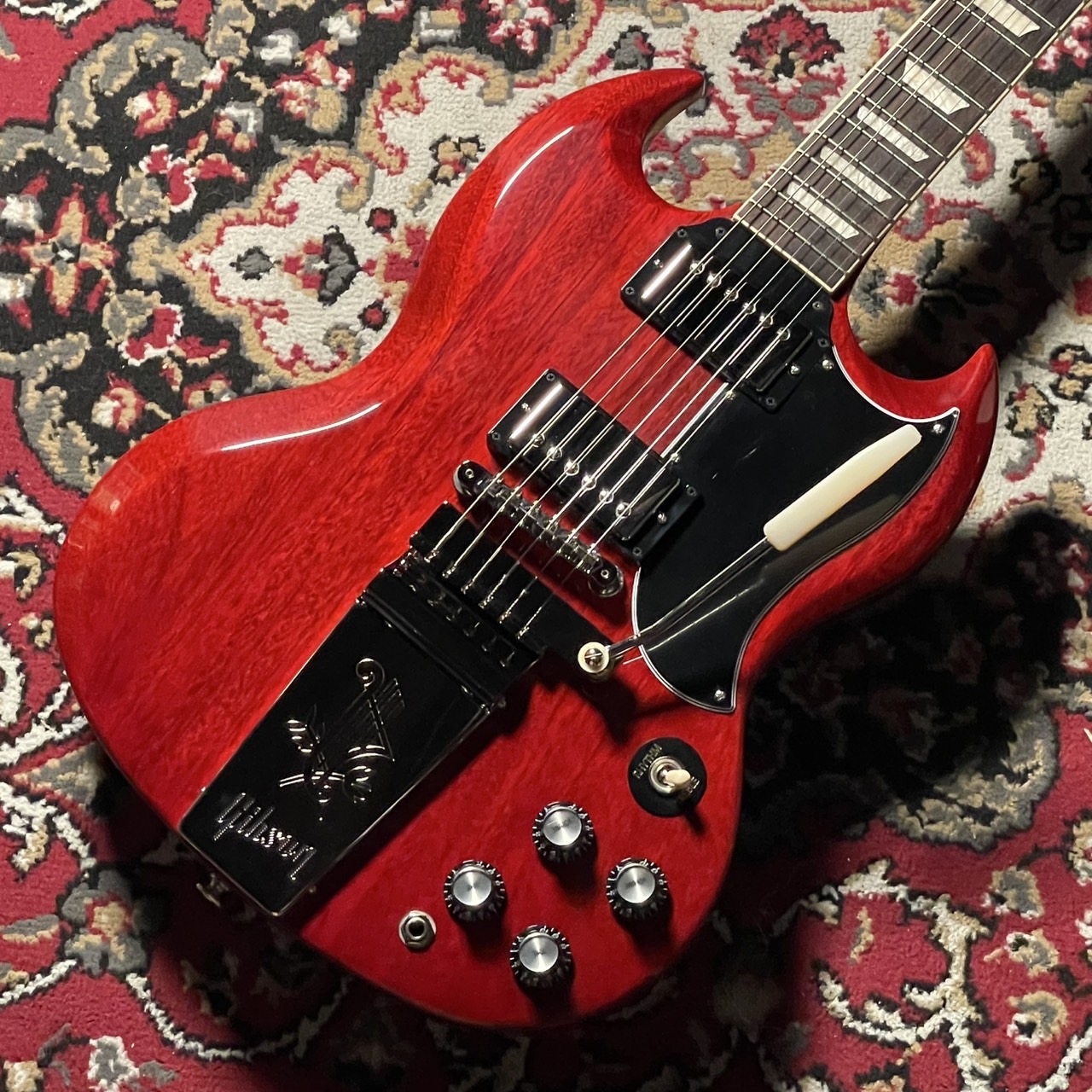 SG Standard '61 Maestro Vibrola Vintage Cherry