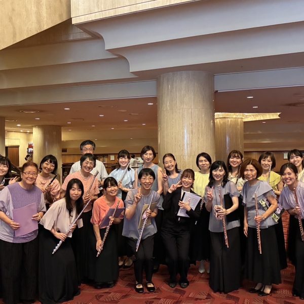 映画音楽メドレーに挑戦！ホール全体に皆さんの音色が響いていてとても素晴らしい演奏でした♪