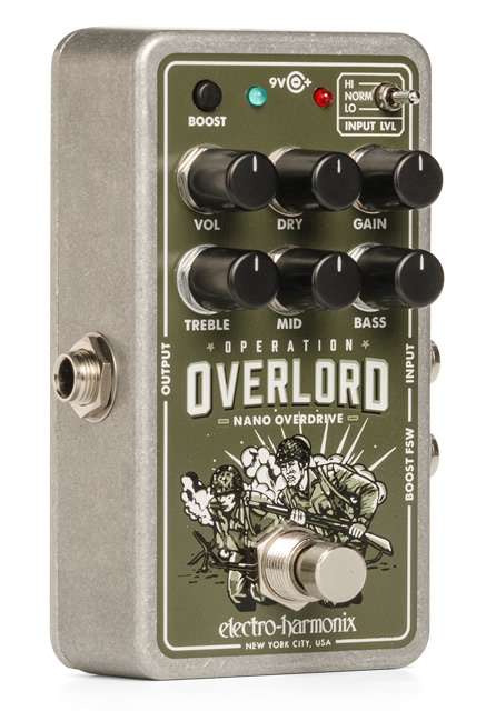【歪み】-Electro Harmonix-「Operation Overlord」のNanoバージョン発売！
