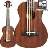 【音音】UB-1 / Natural Mahogany ウクレレベース ピックアップ付 販売中！