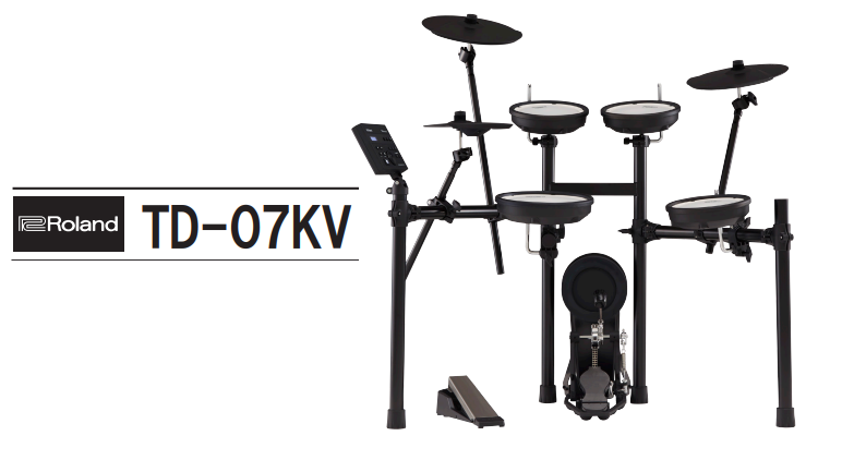 【ご予約受付中！】電子ドラム Roland 『TD-07KV』発売！