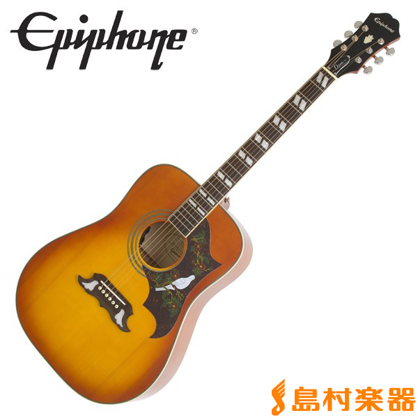 【エレアコ】Epiphone 『Dove Studio』Violinburst 再入荷しました！