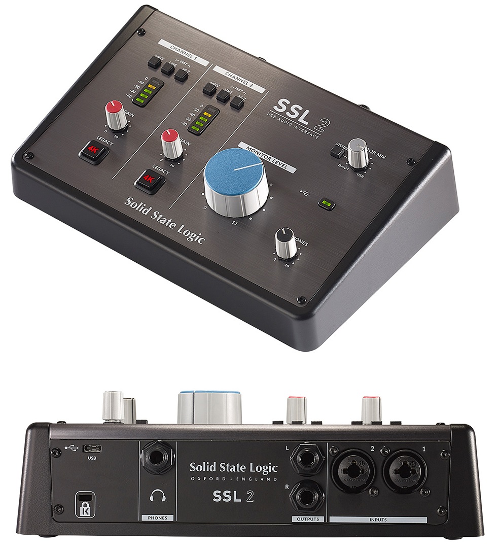 Solid State Logic SSL 2 USBオーディオインターフェース（Solid