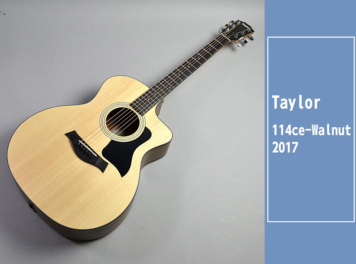 エレアコ】Taylor 『114ce-Walnut 2017』 大分店に入荷致しました