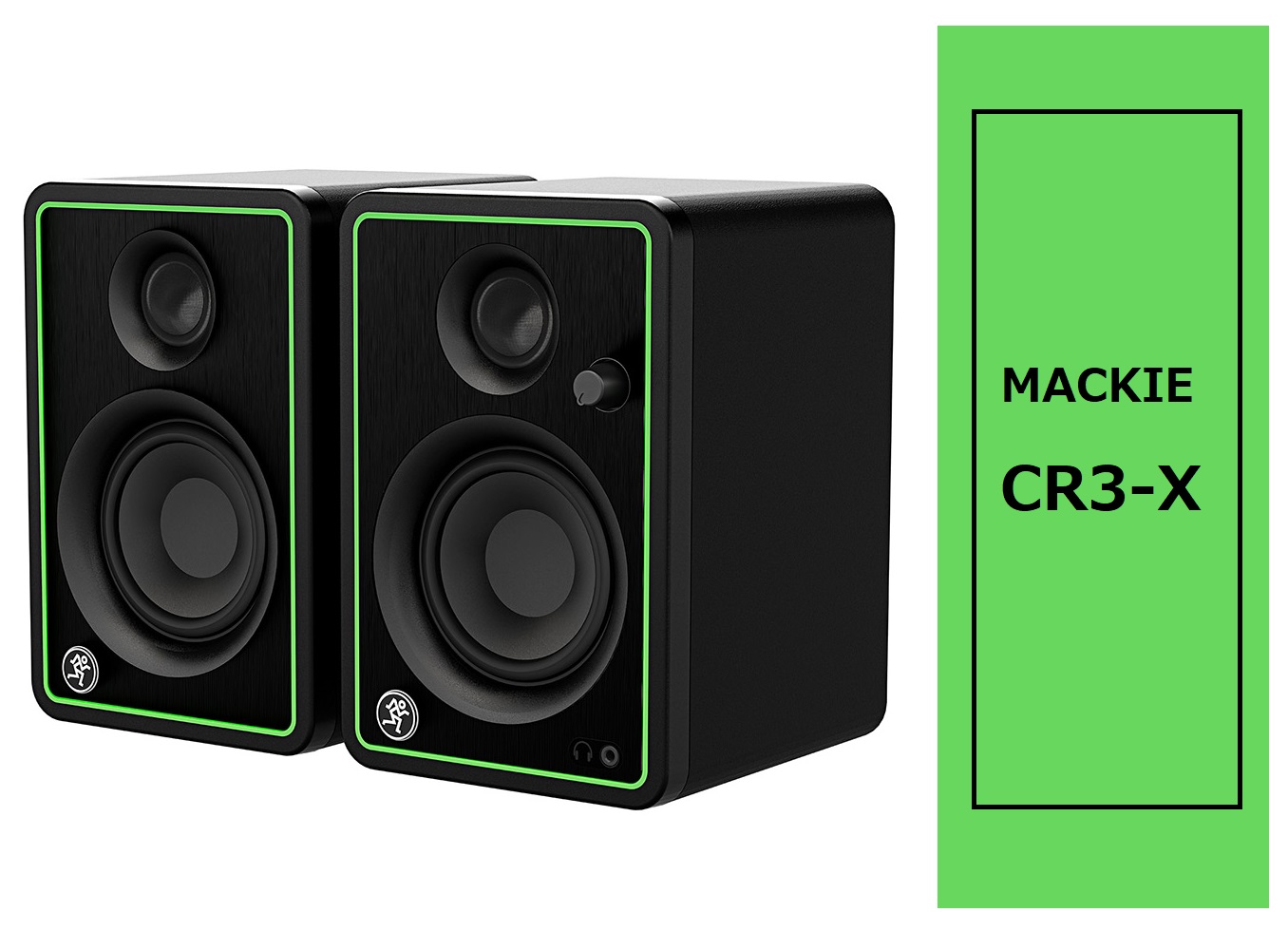 【モニタースピーカー】 MACKIE 「CR3-X」販売中！