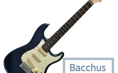 【ミニエレキギター】Bacchus SST-Mini Dark Lake Placid Blue 入荷致しました！