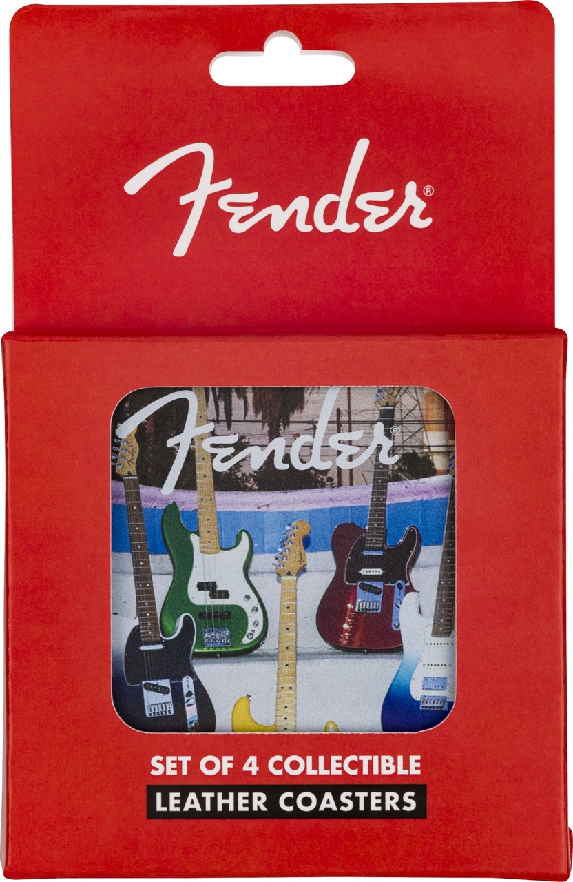 FenderGUITARS COASTER SET 4-PACK