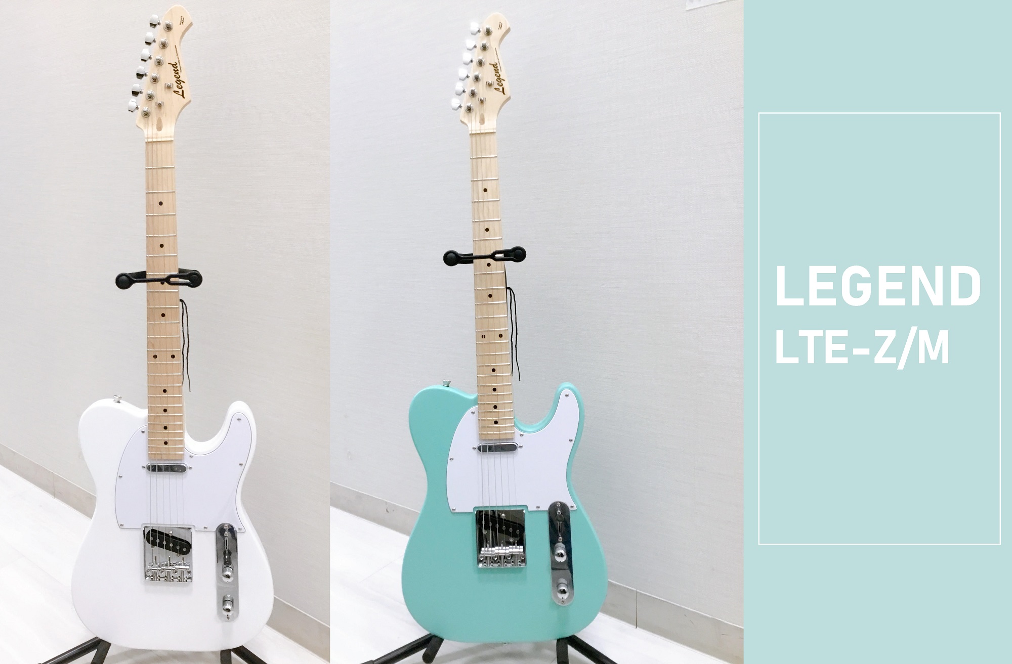 島村楽器大分店に、LEGEND (レジェンド)のエレキギター『LTE-Z/M』が入荷致しました！ 日本の老舗ギターブランドARIAがプロデュースするエントリーモデルブランド「Legend」のテレキャスタータイプ。入門機として定番のLTE-Zは初心者に最適な仕様で、これからエレキギターを始め […]