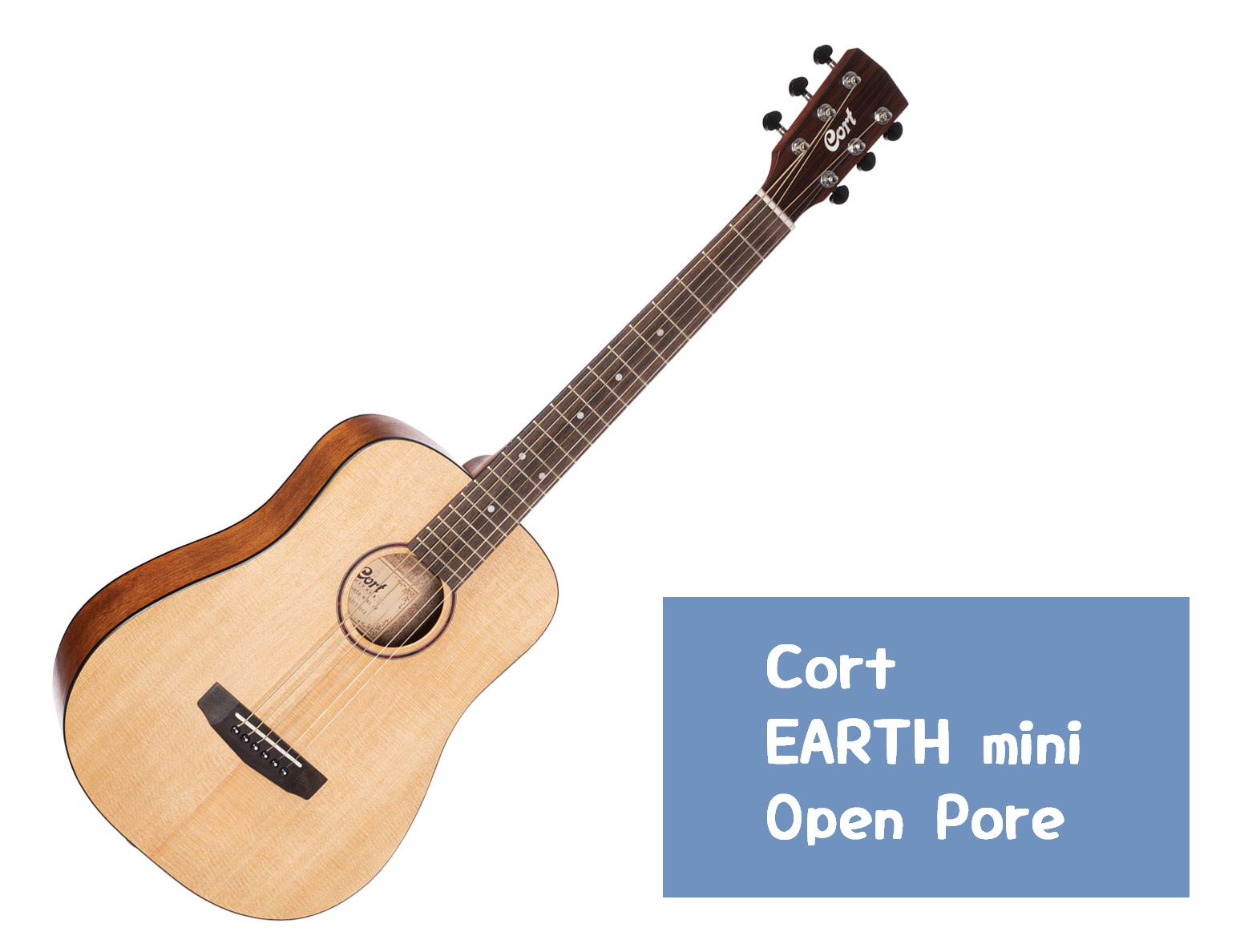 ミニギター】Cort EARTH mini Open Pore アコースティックギター 入荷 ...