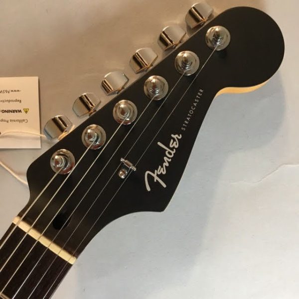 Fender Standard Cast/Sealed Staggeredチューナーと2点支持のDeluxe Synchronized Tremoloの組み合わせにより、高いチューニングの安定性と、ヘビーなロックサウンドを好むプレイヤーの演奏スタイルにも整合します。