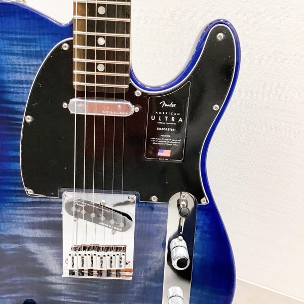 トップにはフレイムメイプルを纏い指板には縞が入った「Streaked Ebony」を採用。
