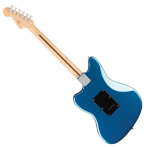 このJazzmasterには、Lake Placid Blueを始めとするFenderの代表的なカラーを備えた薄型軽量ボディ、スリムで快適な演奏性の”C”シェイプネックを採用。