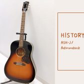 往年の名器にインスパイアされたルックス！【HISTORY】 ASH-J/Adirondack 入荷致しました！