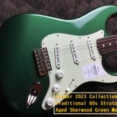 Fender 2023 Collection MIJ Traditional 60s Stratocaster Aged Sherwood Green Metallic 入荷致しました！